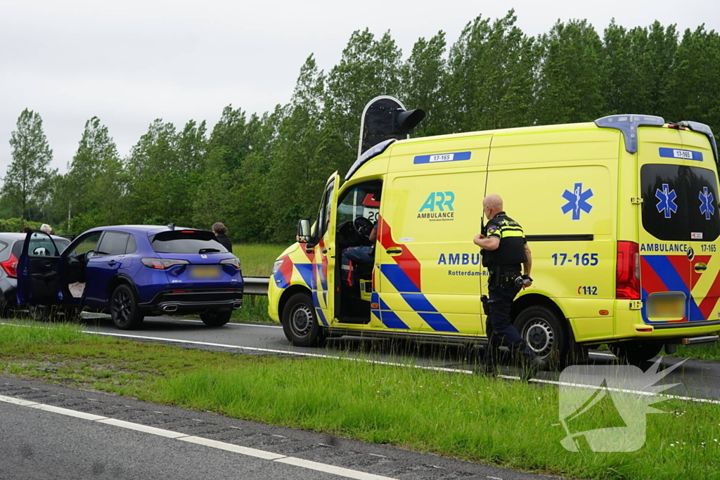 Meerdere voertuigen betrokken bij ongeval