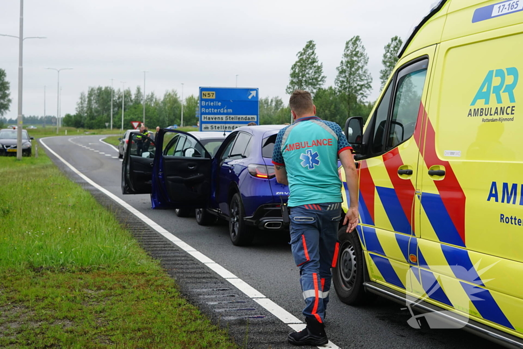 Meerdere voertuigen betrokken bij ongeval