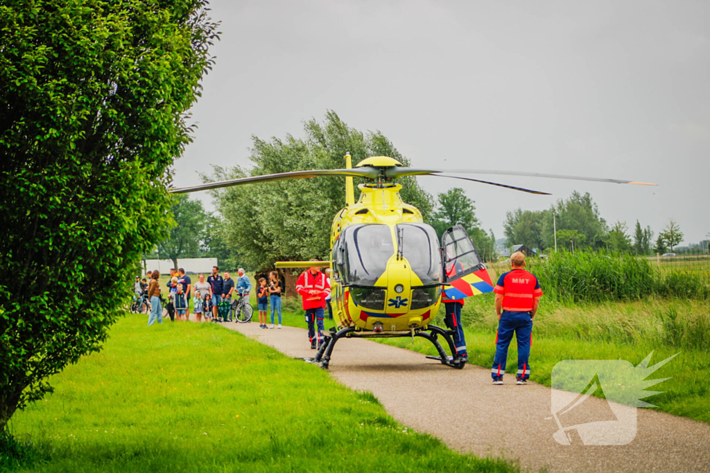 Traumahelikopter ingezet bij medische noodsituatie