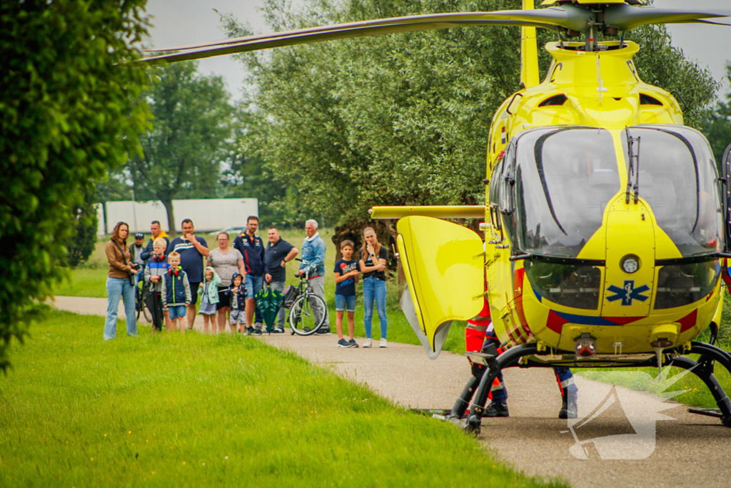 Traumahelikopter ingezet bij medische noodsituatie