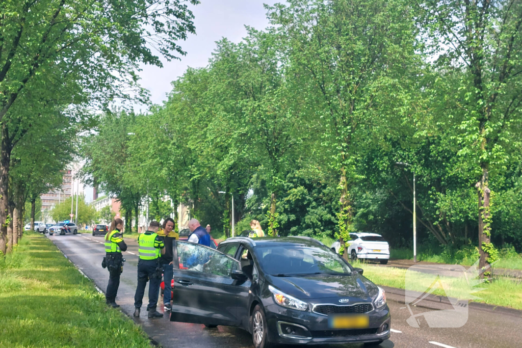 Flinke schade na botsing tussen auto's