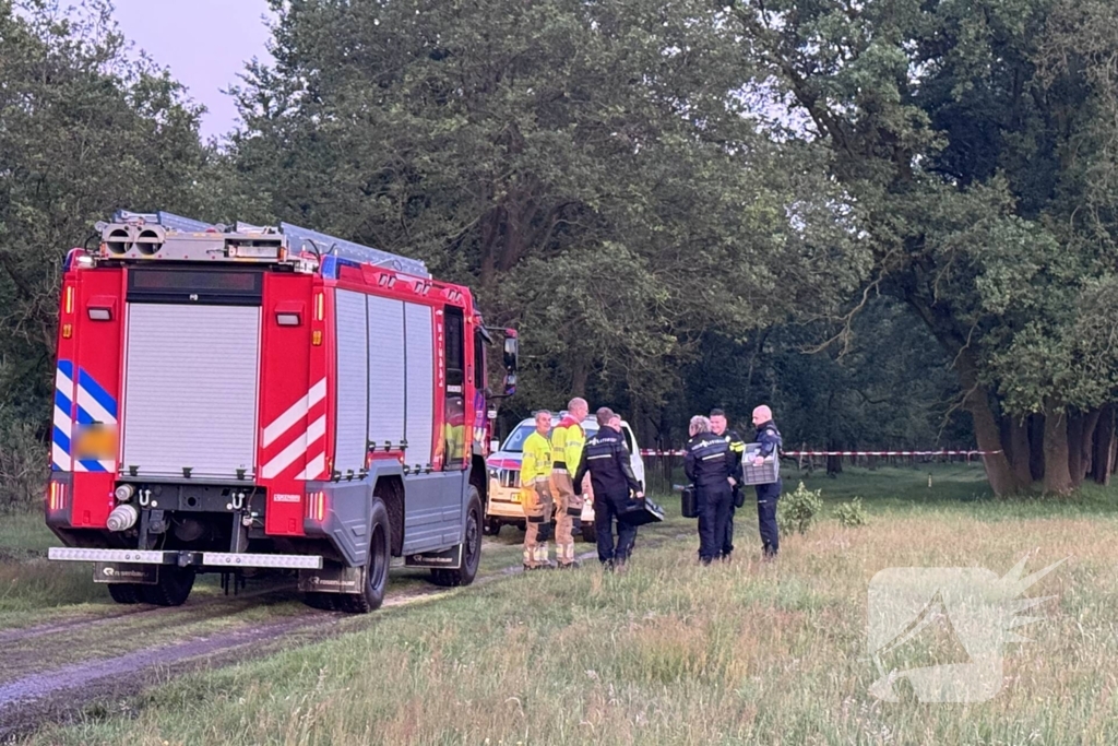 Overleden persoon aangetroffen in buitengebied