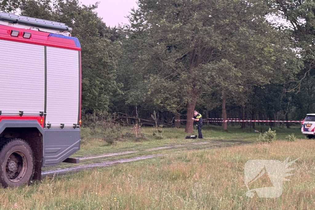 Overleden persoon aangetroffen in buitengebied