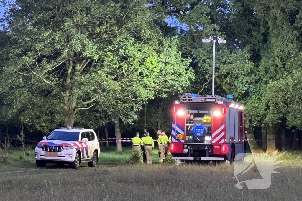 Overleden persoon aangetroffen in buitengebied