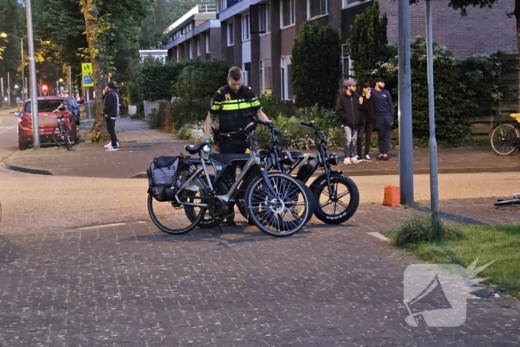 Veel politie op de been na ongeval met fatbikes