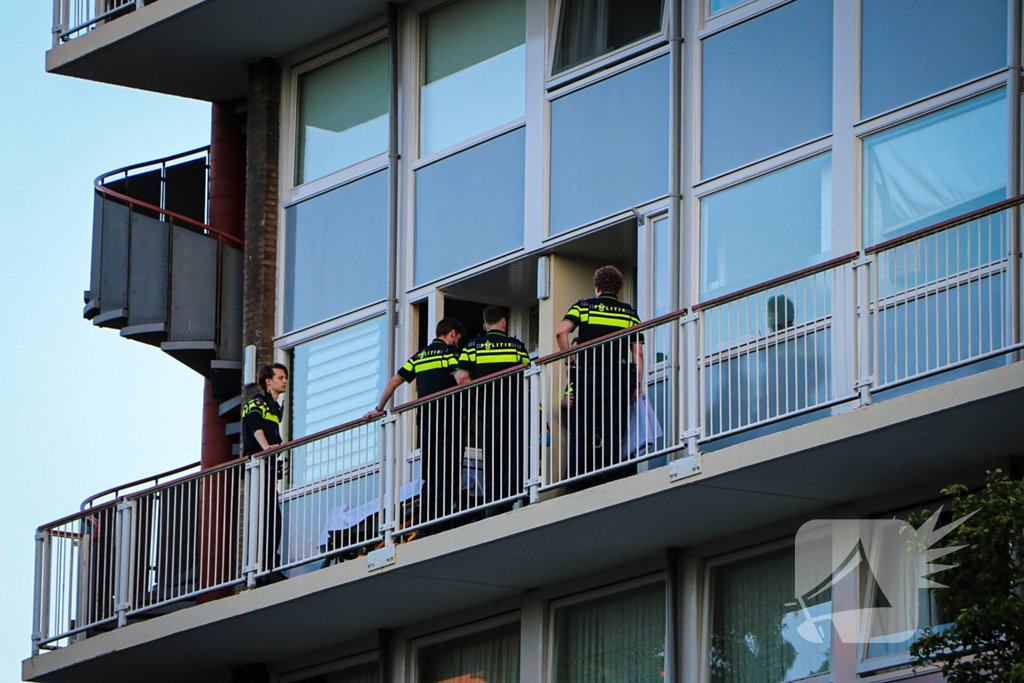 Twee gewonden bij incident in flatwoning