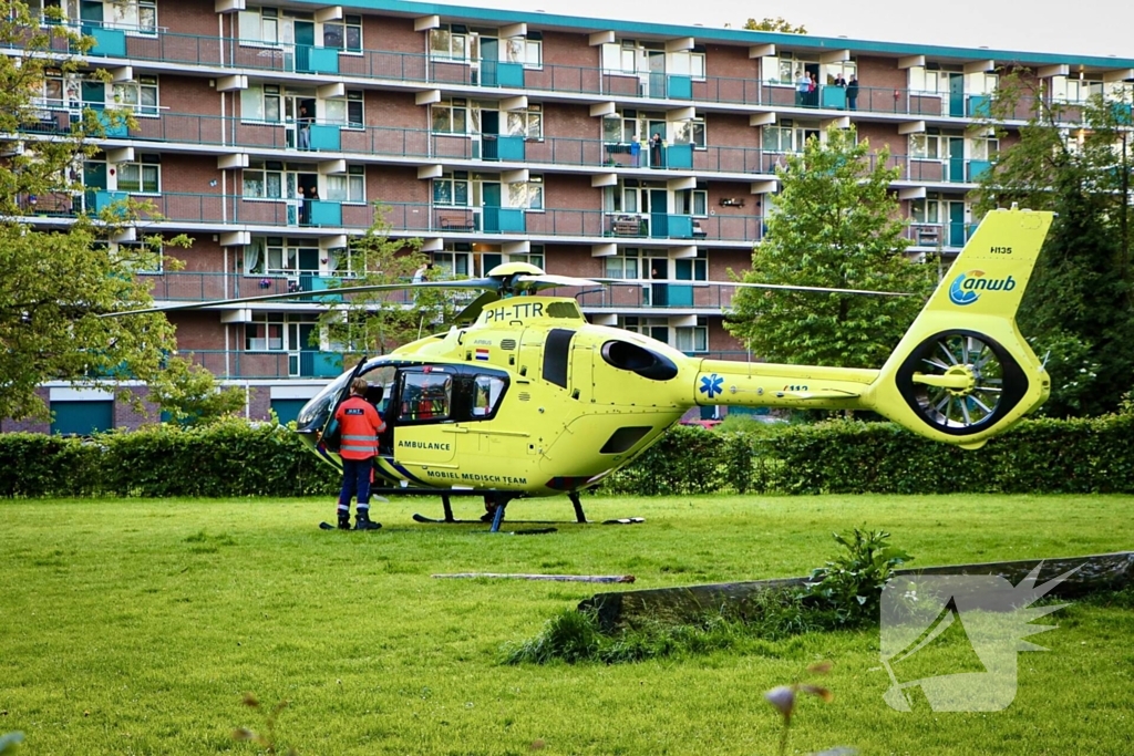 Twee gewonden bij incident in flatwoning