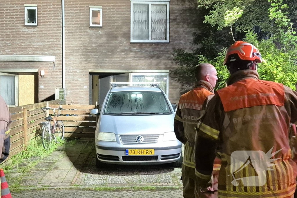 Nachtelijke explosie bij woning