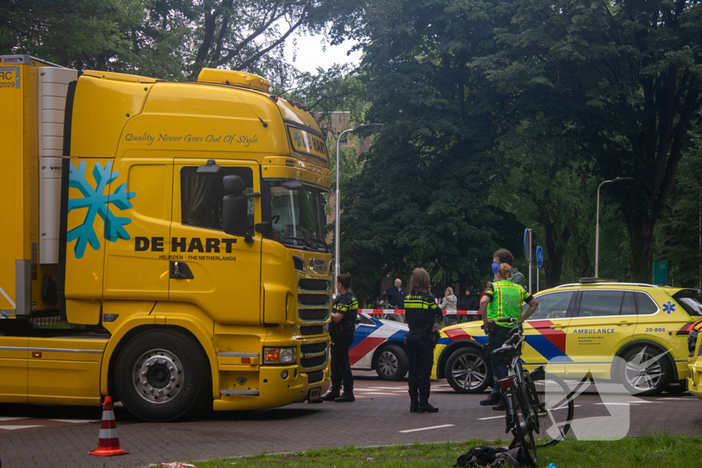 Traumahelikopter landt voor fietser bij berucht fietspad