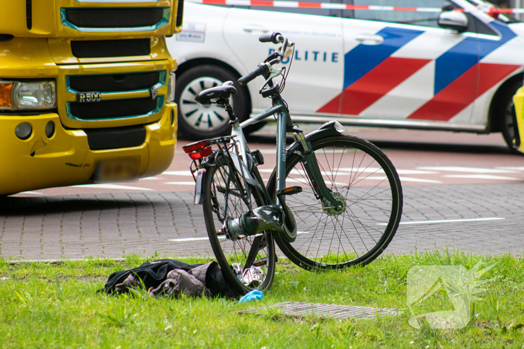 Traumahelikopter landt voor fietser bij berucht fietspad