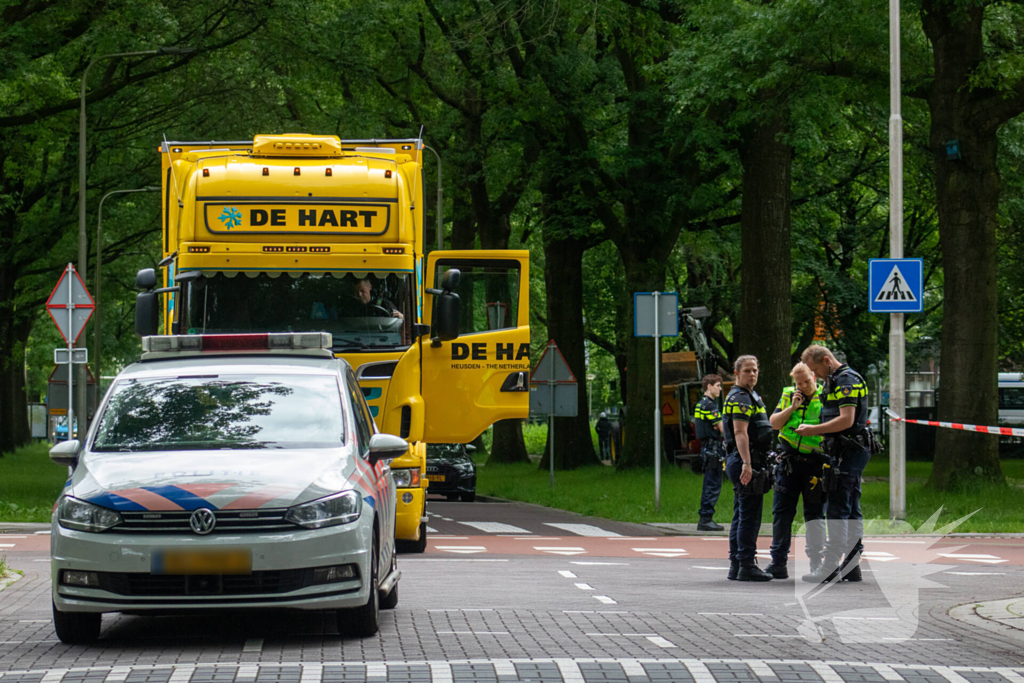 Traumahelikopter landt voor fietser bij berucht fietspad