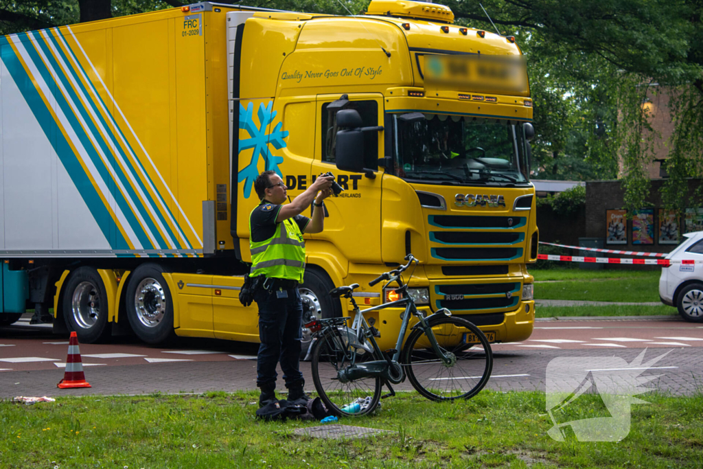 Traumahelikopter landt voor fietser bij berucht fietspad