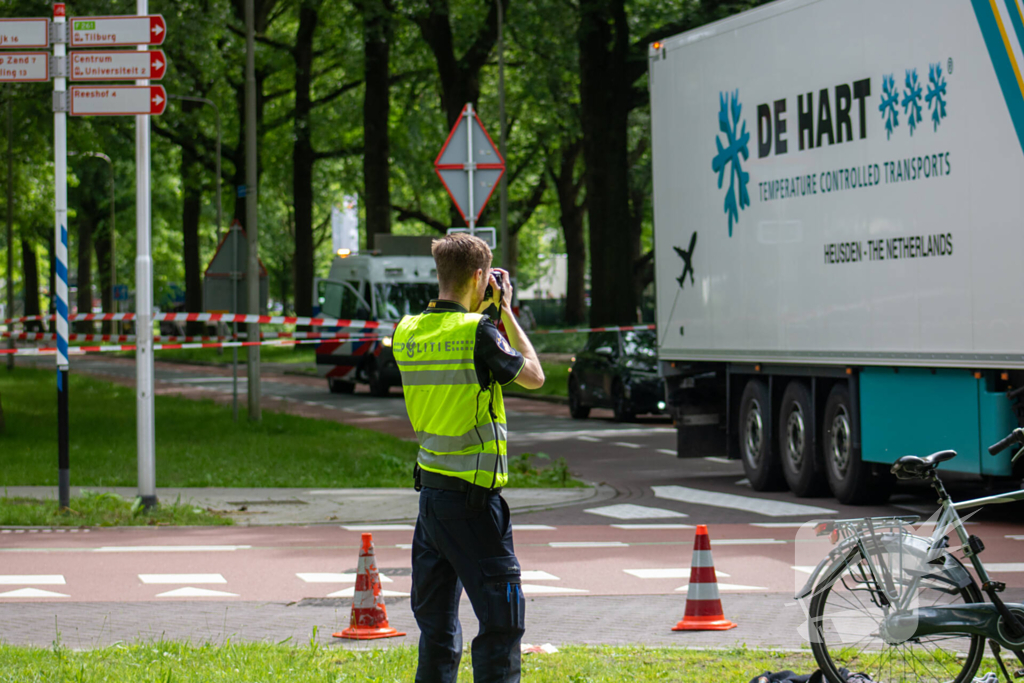 Traumahelikopter landt voor fietser bij berucht fietspad