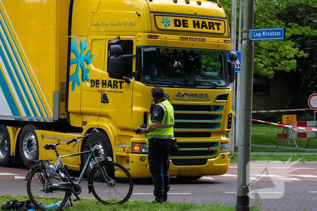 Traumahelikopter landt voor fietser bij berucht fietspad