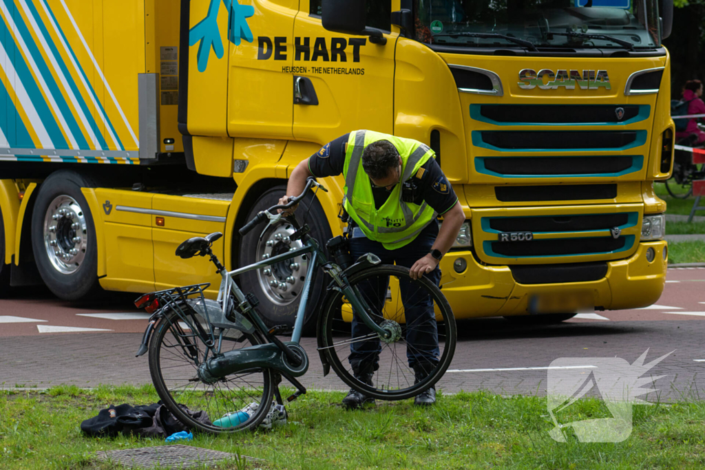 Traumahelikopter landt voor fietser bij berucht fietspad