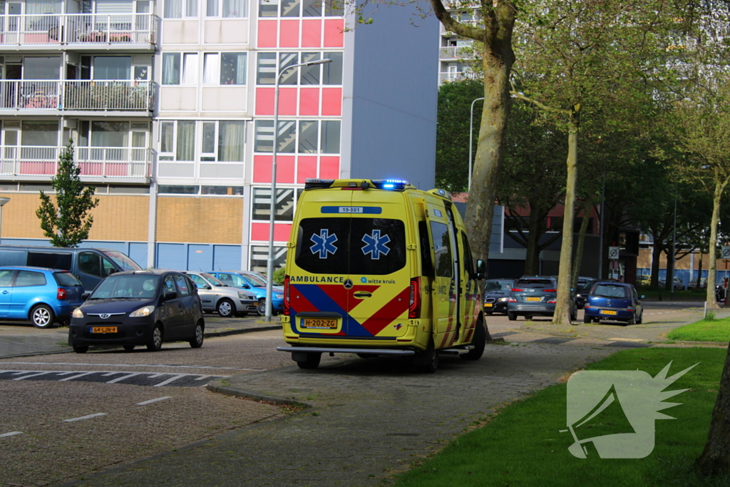 Personen gered bij gasbrand in portiekflat