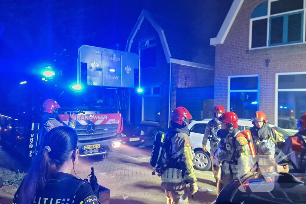 Woningen ontruimd door brand