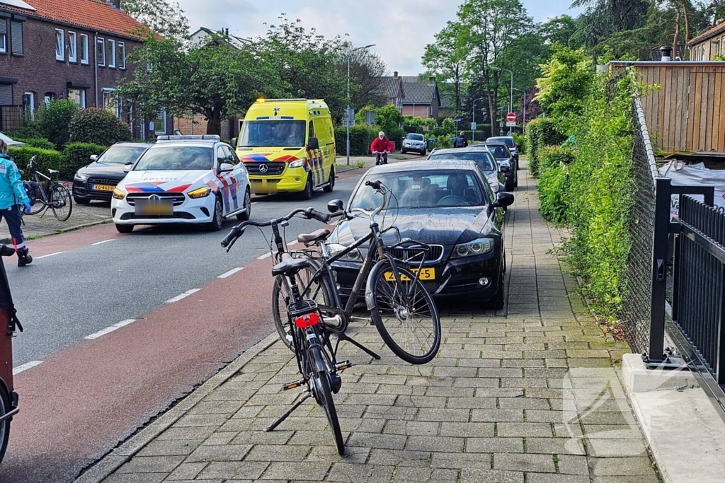 Fietsers komt ten val na uitwijkmanoeuvre