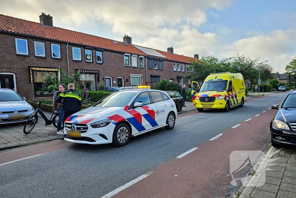 Fietsers komt ten val na uitwijkmanoeuvre