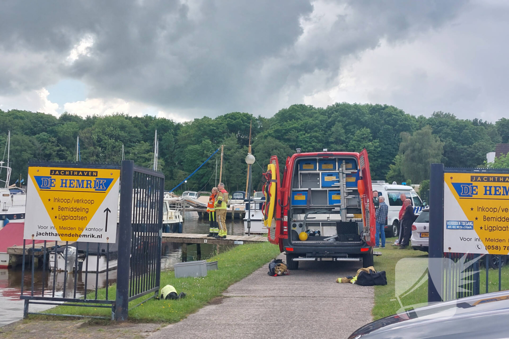 Hulpdiensten ingezet voor te water geraakt persoon