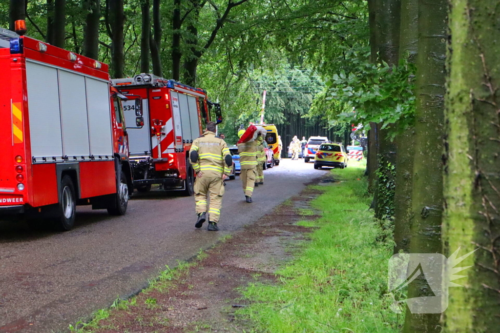 Geen treinen na aanrijding op het spoor