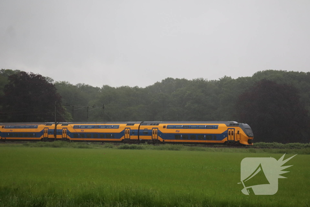 Geen treinen na aanrijding op het spoor