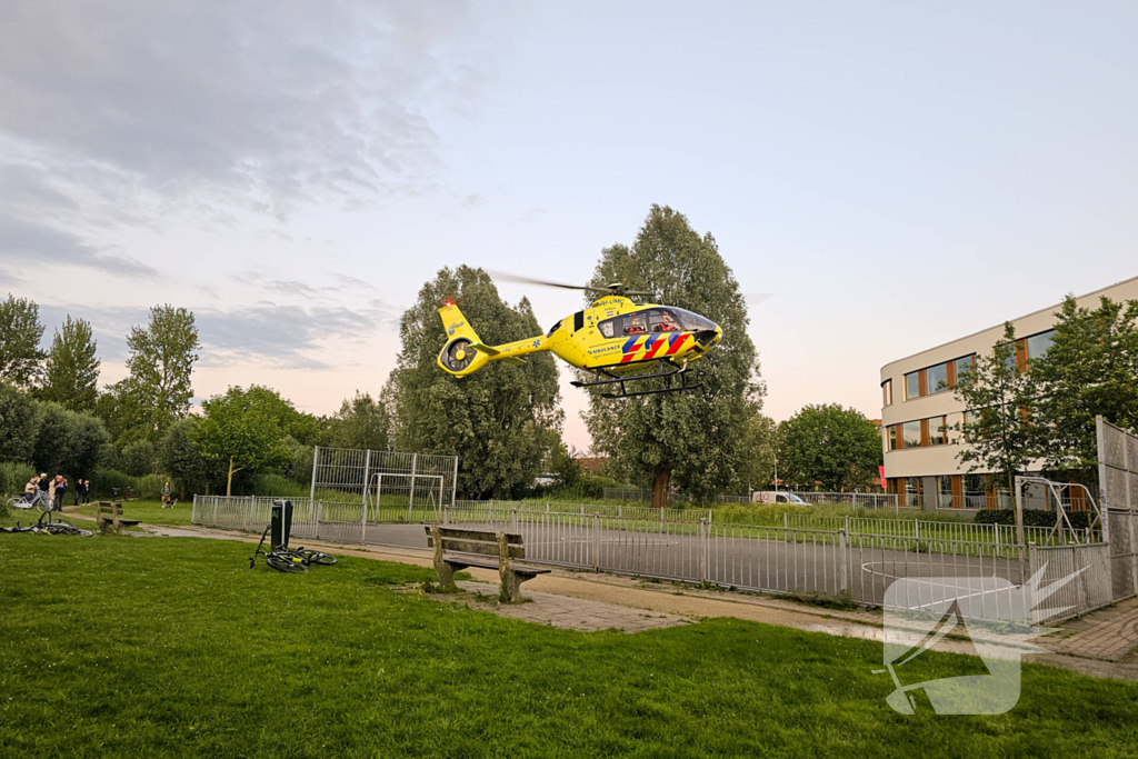 Traumahelikopter ingezet voor kind in problemen