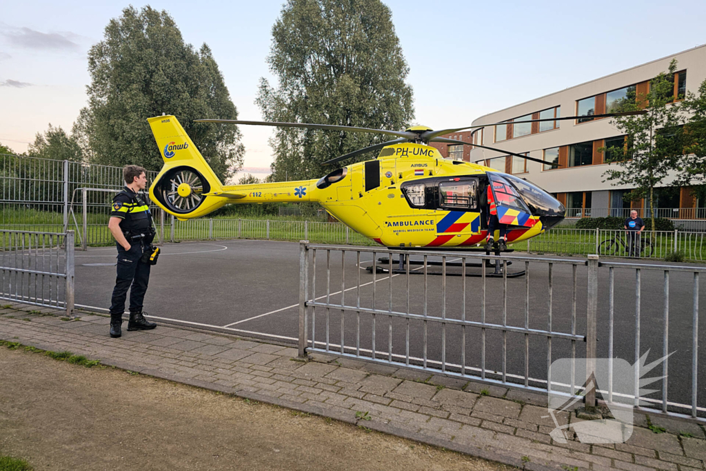 Traumahelikopter ingezet voor kind in problemen