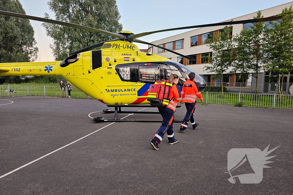 Traumahelikopter ingezet voor kind in problemen