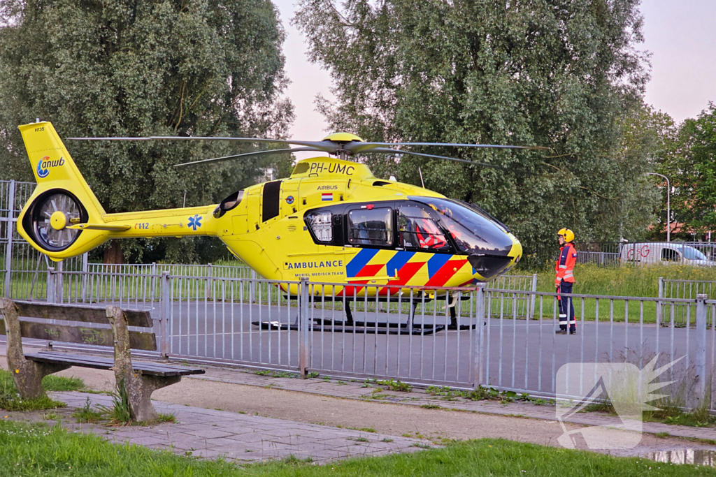 Traumahelikopter ingezet voor kind in problemen