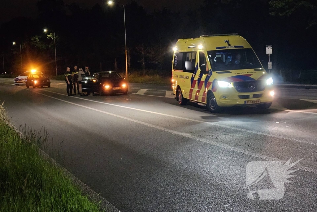 Kop-staartbotsing tussen twee voertuigen