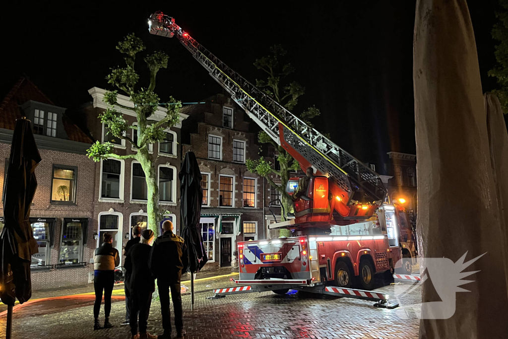 Flinke brand in gasfornuis