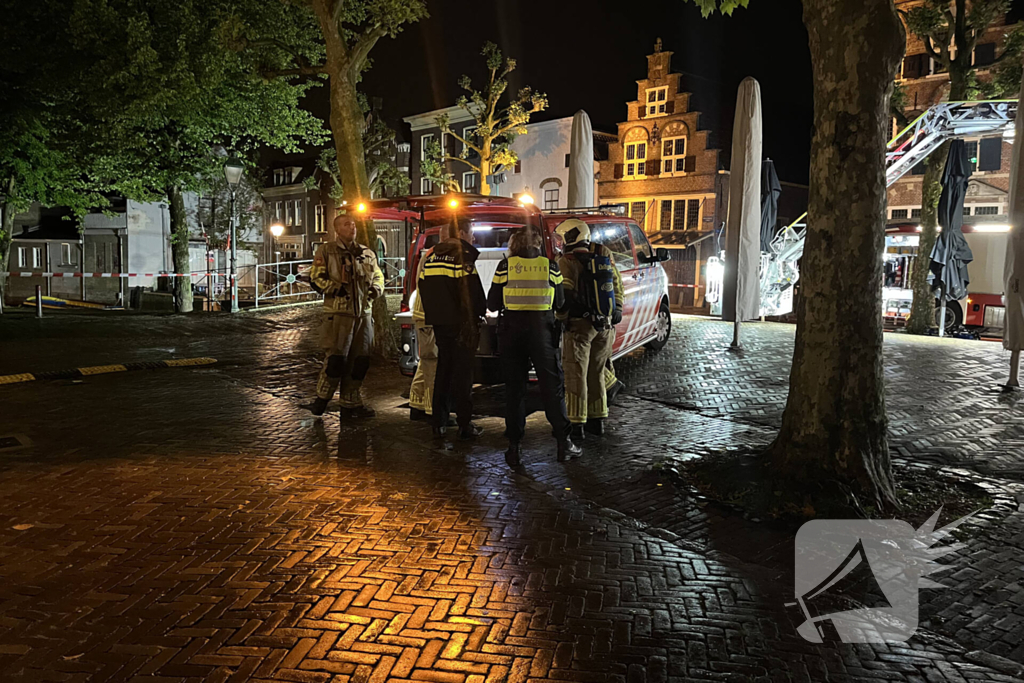 Flinke brand in gasfornuis