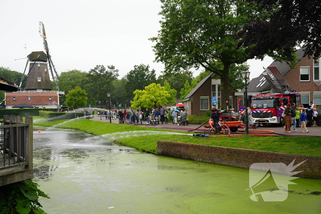 Koeien knuffelen tijdens Bunschoter Boeren- en Beestenboel