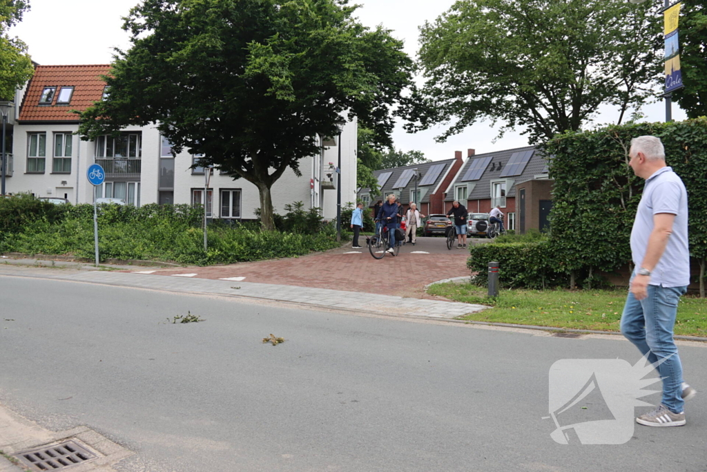 Traumahelikopter aanwezig voor medisch incident