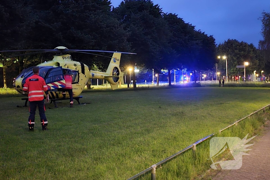 Traumahelikopter brengt specialistische arts naar ziekenhuis