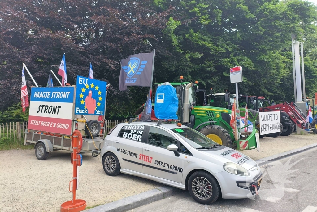 Protest in Brussel tegen EU-landbouwbeleid