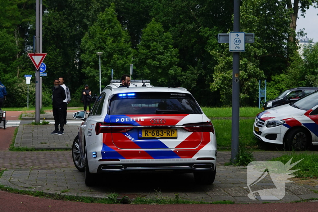 Persoon zwaargewond na val van hoogte