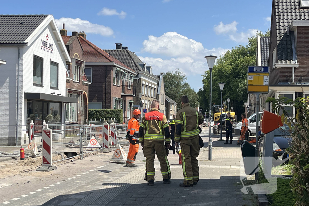 Gaslekkage in Mijnsherenland, Stedin neemt over van brandweer