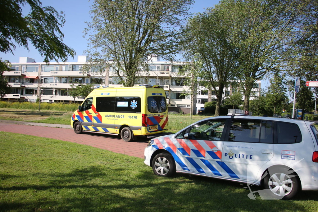 Weer een fietser aangereden op rotonde