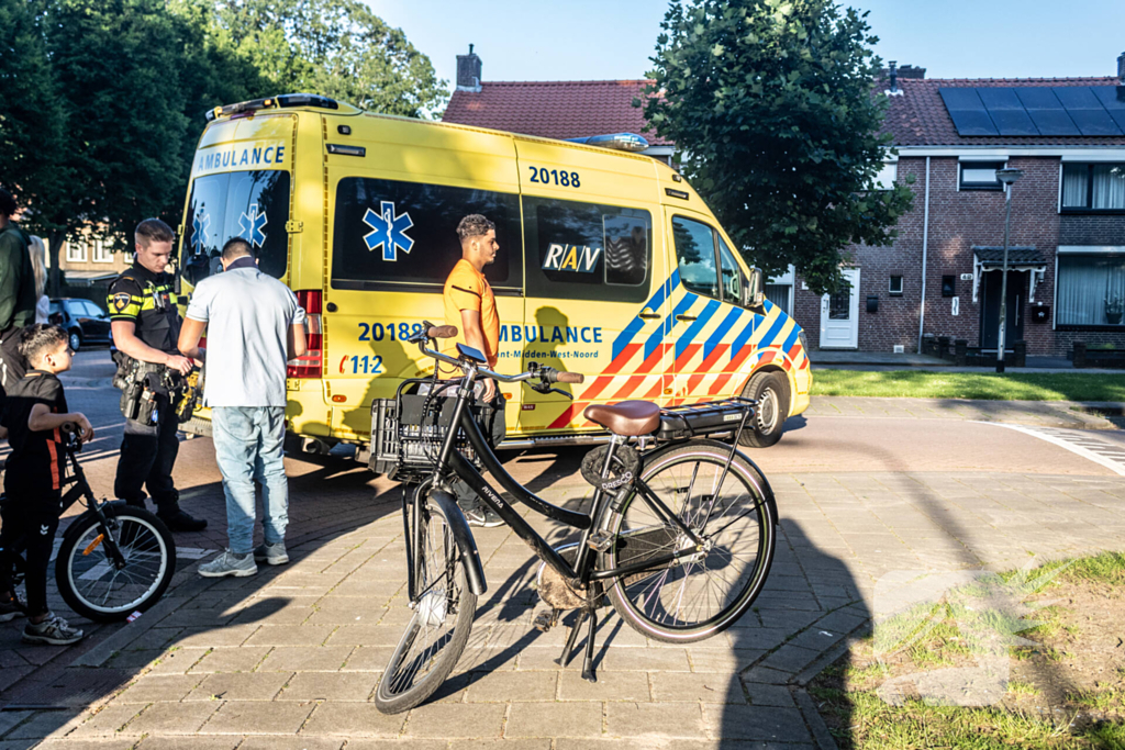 Flinke schades na botsing met e-biker