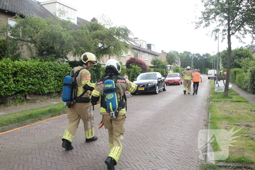 Gaslekkage na het aanleggen van glasvezel