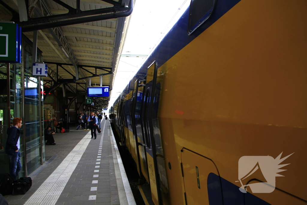 Vertraging door aanrijding op spoor