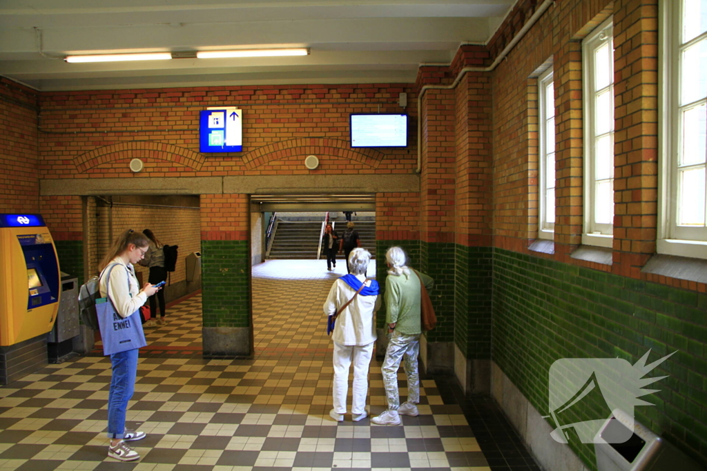 Vertraging door aanrijding op spoor