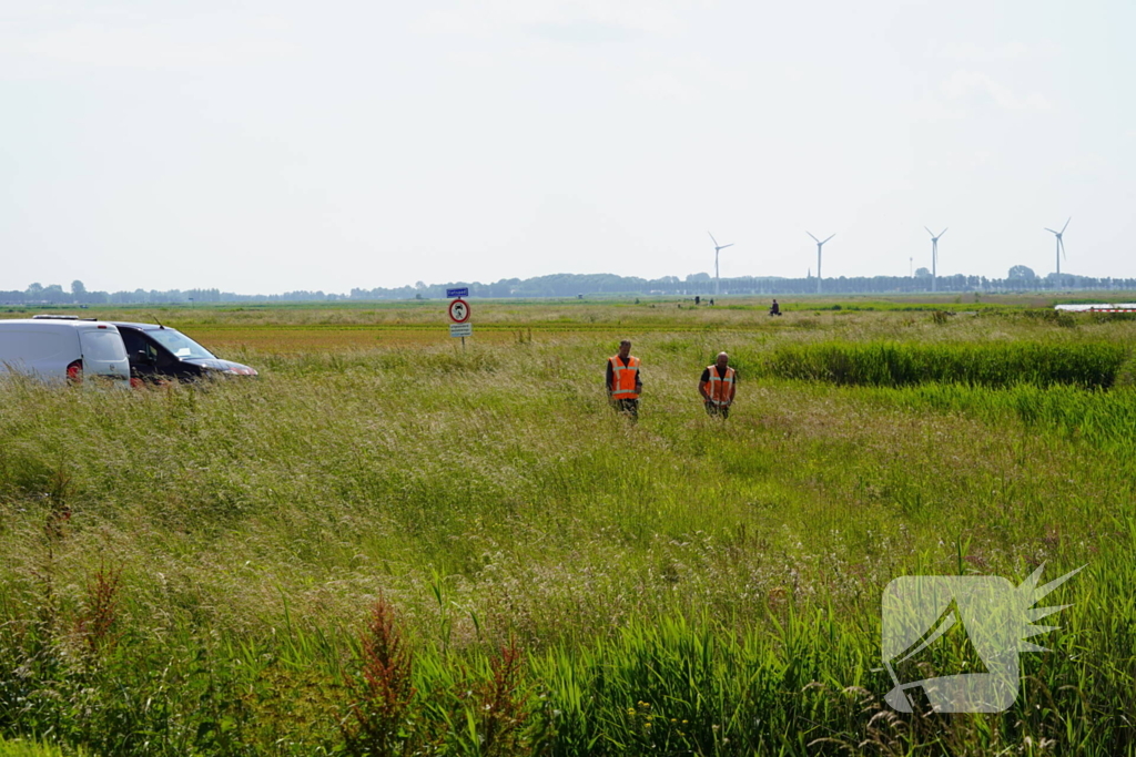 Grote drugsdumping in natuurgebied