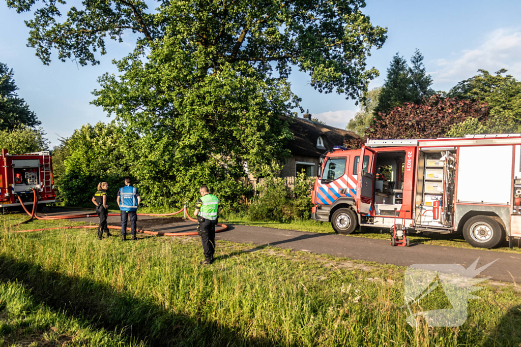 Veel schade na brand in schuur