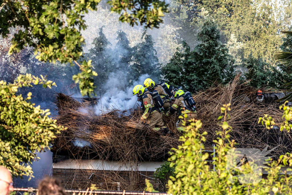 Veel schade na brand in schuur