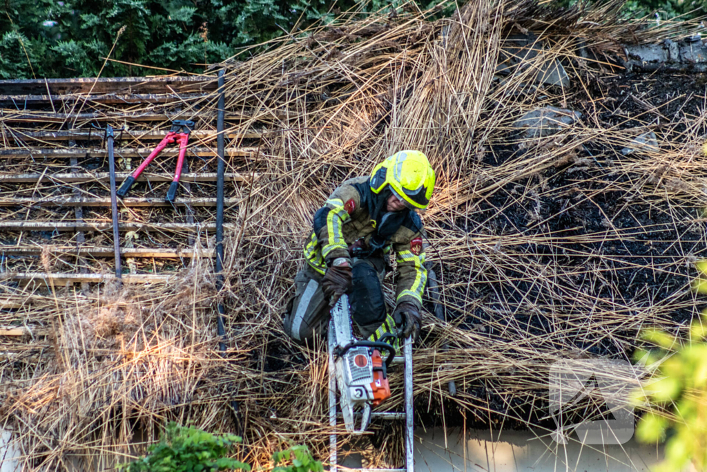 Veel schade na brand in schuur