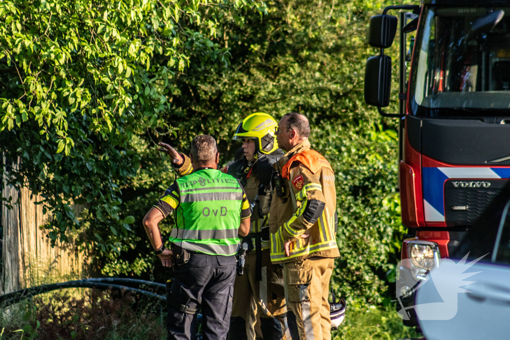 Veel schade na brand in schuur