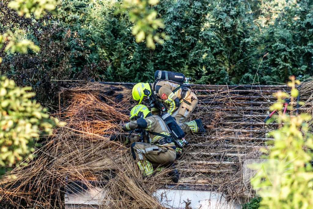 Veel schade na brand in schuur